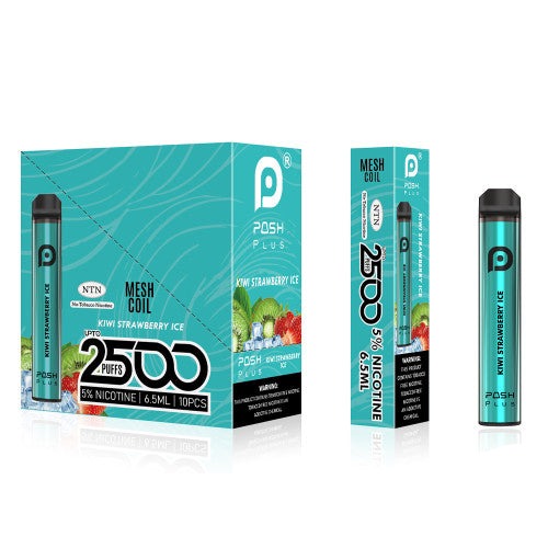 Posh Plus Xl Rech. Kiwi Strawberry Ice 2500 Puffs