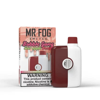 Mr Fog Switch 5500 Bubble Gang Sour Apple Beery