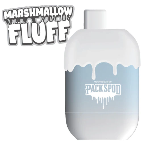 Packspod - Limited Edition 5% Nic 12ml 5000 Puffs Marshmallow Fluff