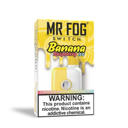 Mr Fog Switch 5500 Banana Raspberry Ice